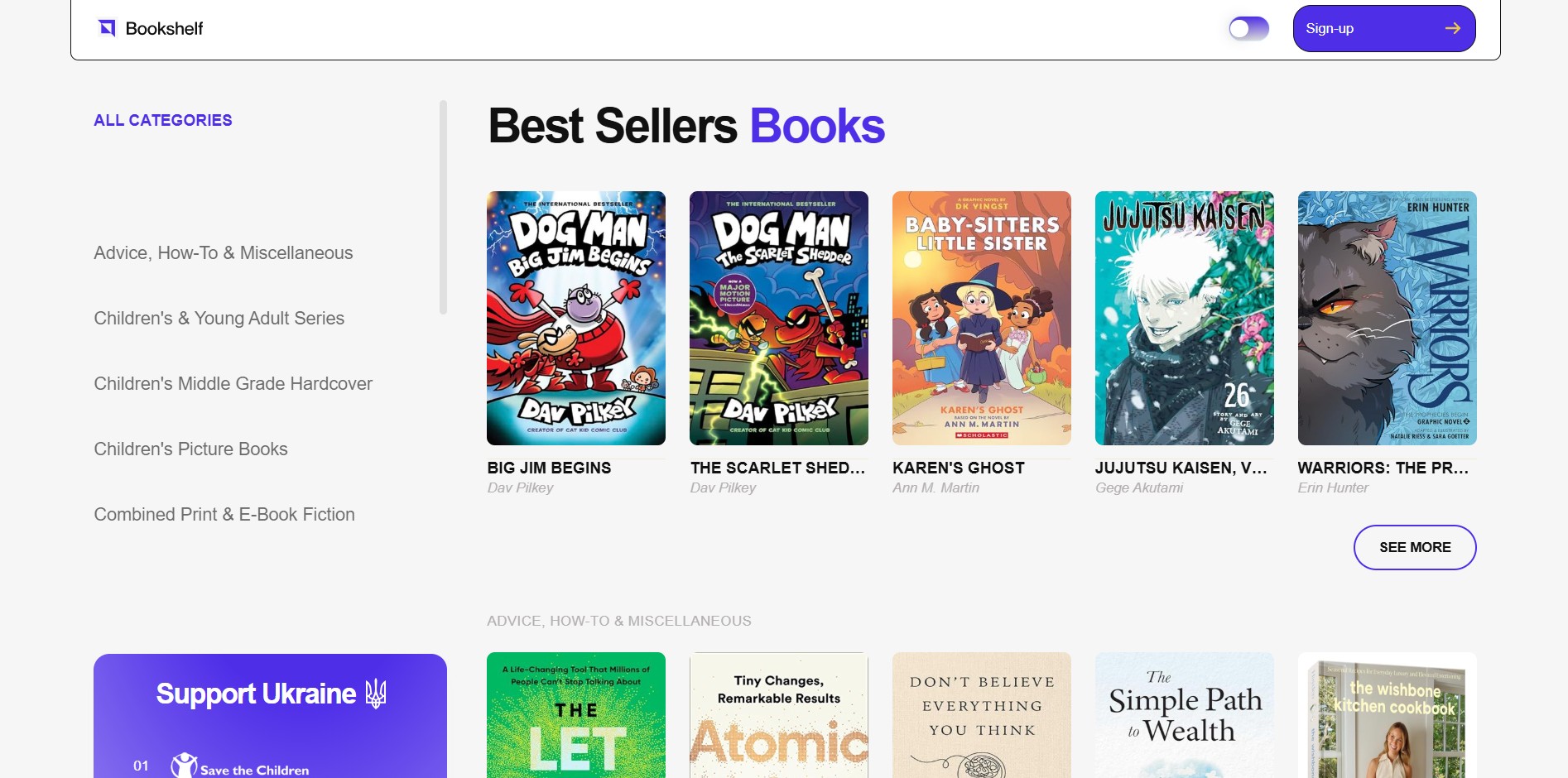 BookShelf — book library web app hero cover